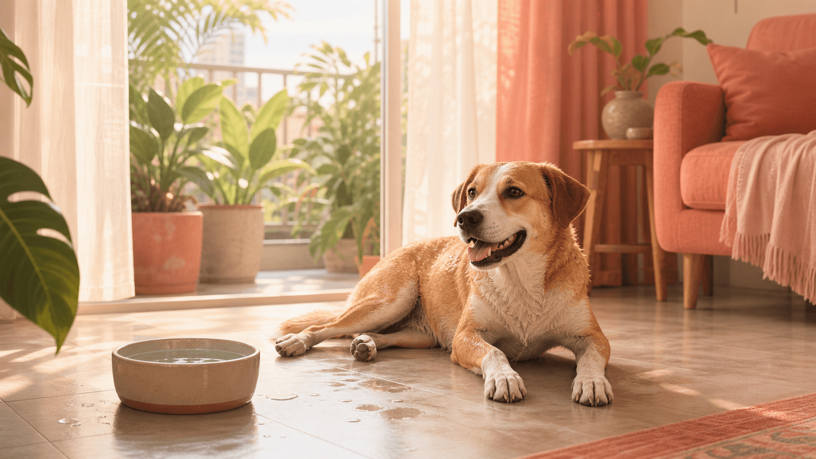 Pet hydration in humid weather: signs your dog may not be drinking enough