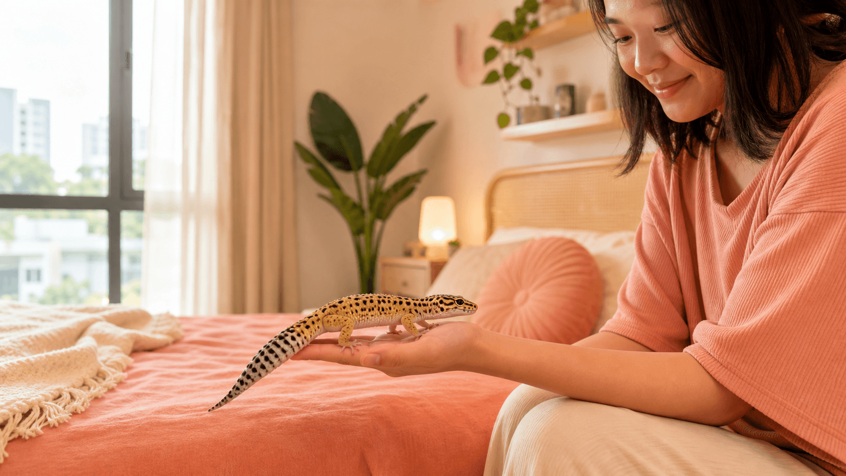 Handling a Leopard Gecko Without Losing the Tail
