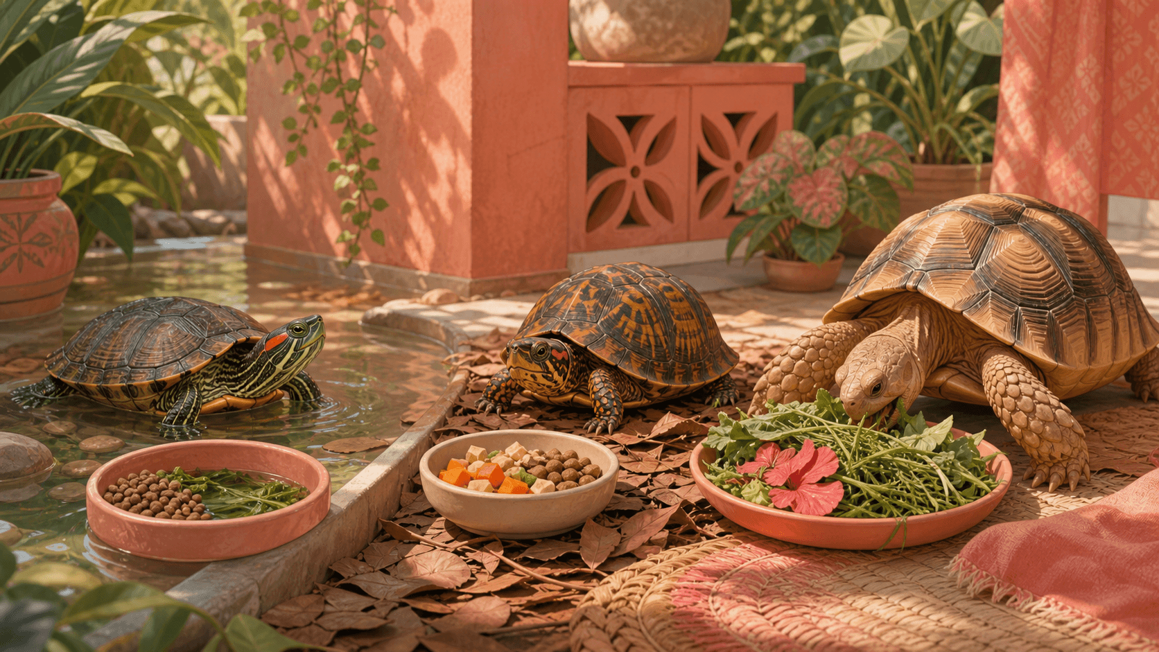Turtle and Tortoise Diets: What Owners Should Not Guess