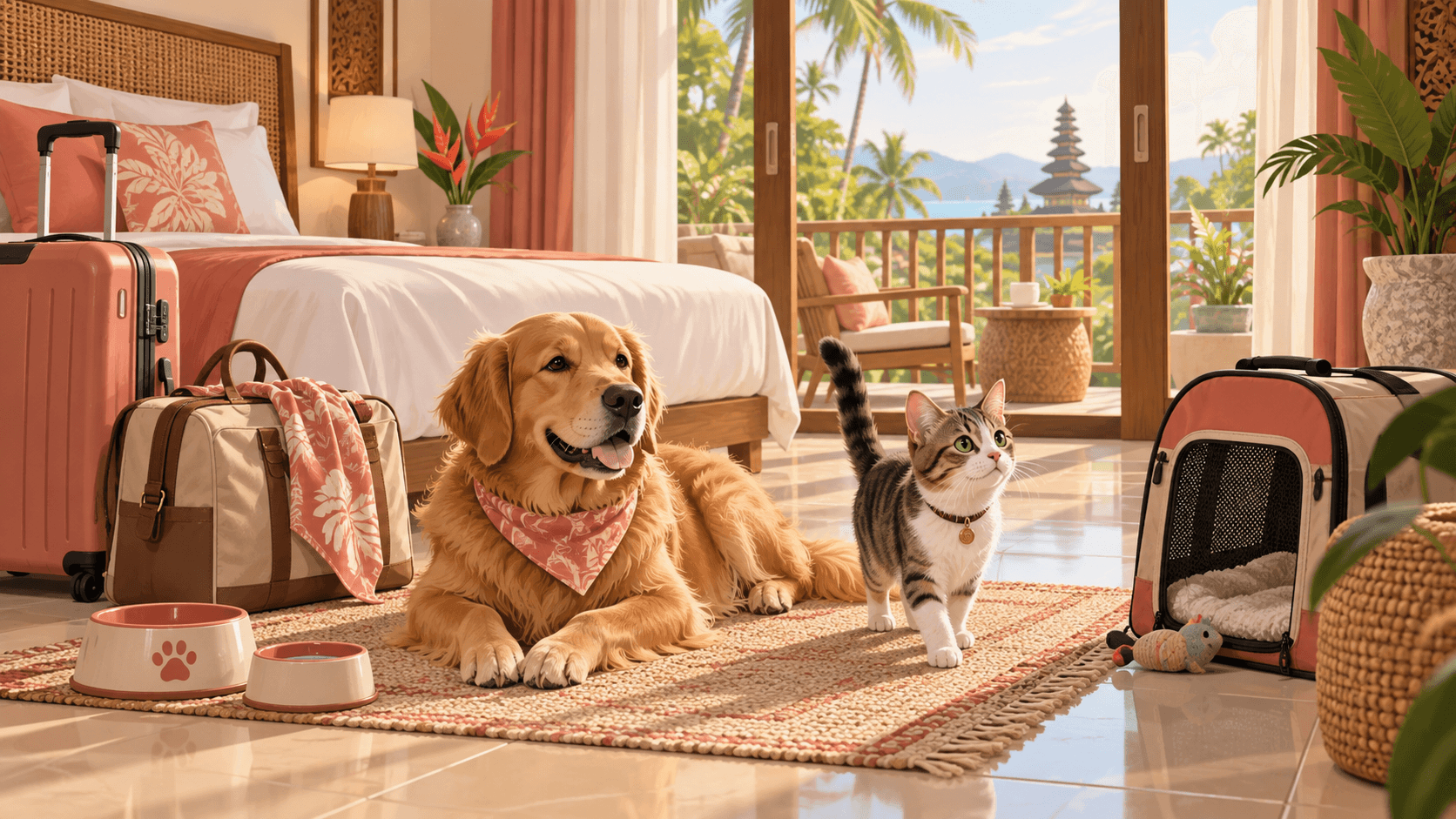 Pet-Friendly Hotel Rooms in Indonesia: Floors, Balconies, and House Rules