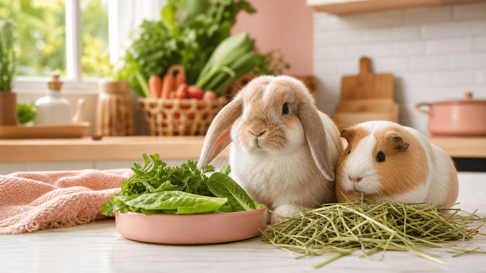 Fresh Greens for Rabbits and Guinea Pigs: Buying, Washing, and Spoilage Checks