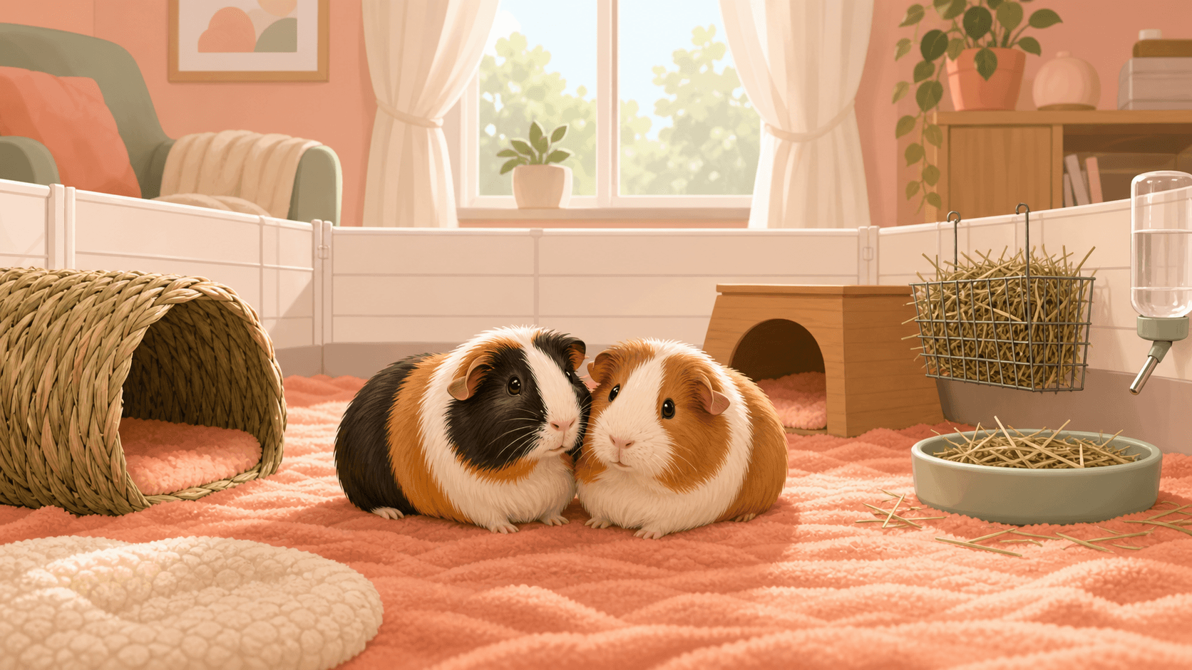 Before You Keep Guinea Pigs in Pairs: Space, Sexing, and Heat Planning