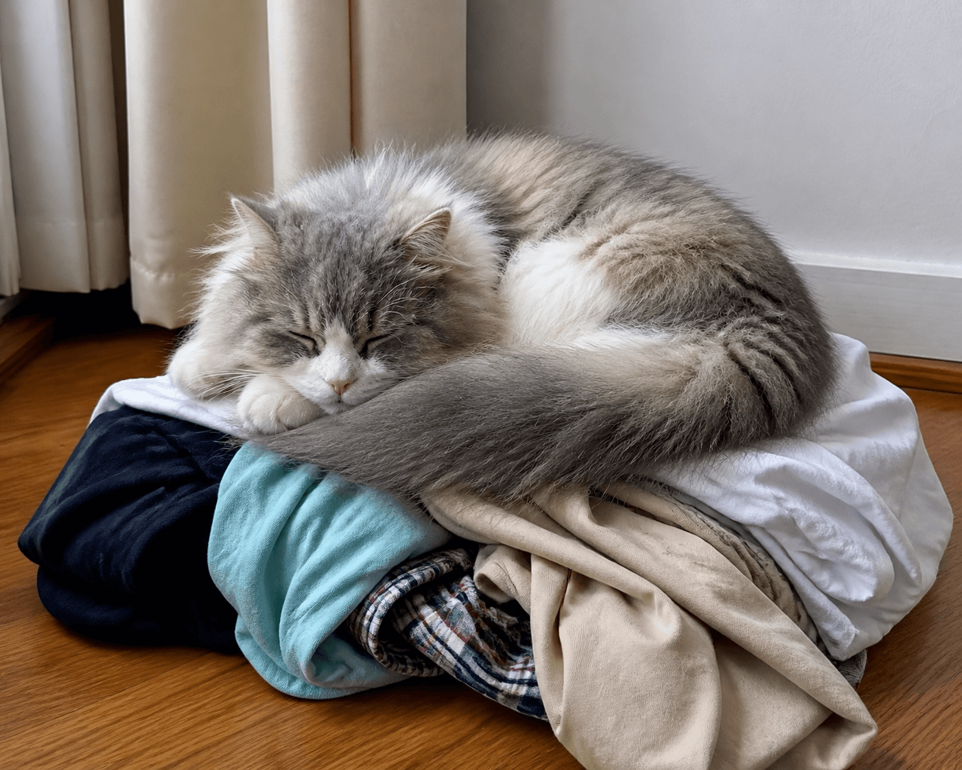cloud really said warm laundry pile is my bed now sia πΌ